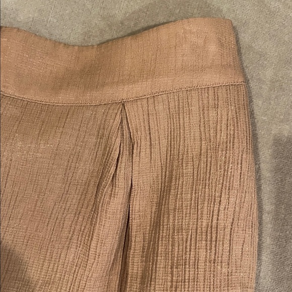 Something Navy High Waist Tan Praline Shorts Size 2 - Picture 7 of 10